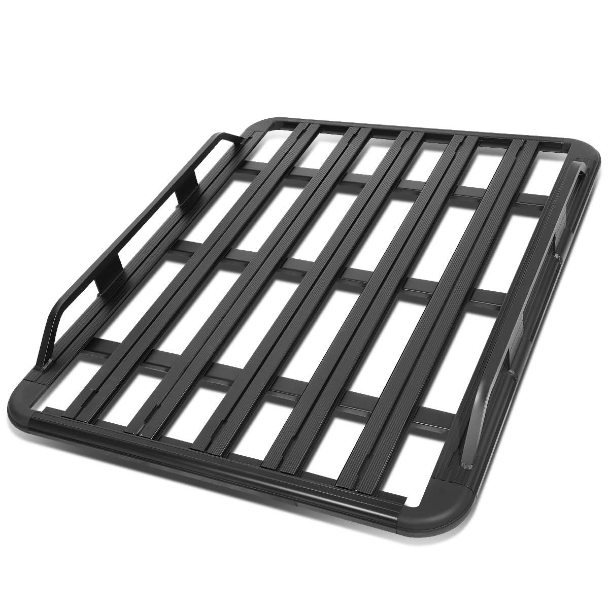 60x40 Aluminum Roof Rack Cargo Basket - Black