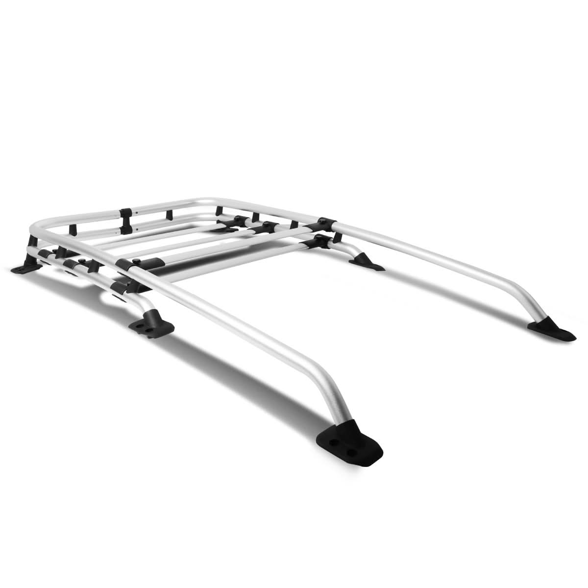 07-13 Toyota FJ Cruiser OE Style Roof Rack Basket Chrome Aluminum