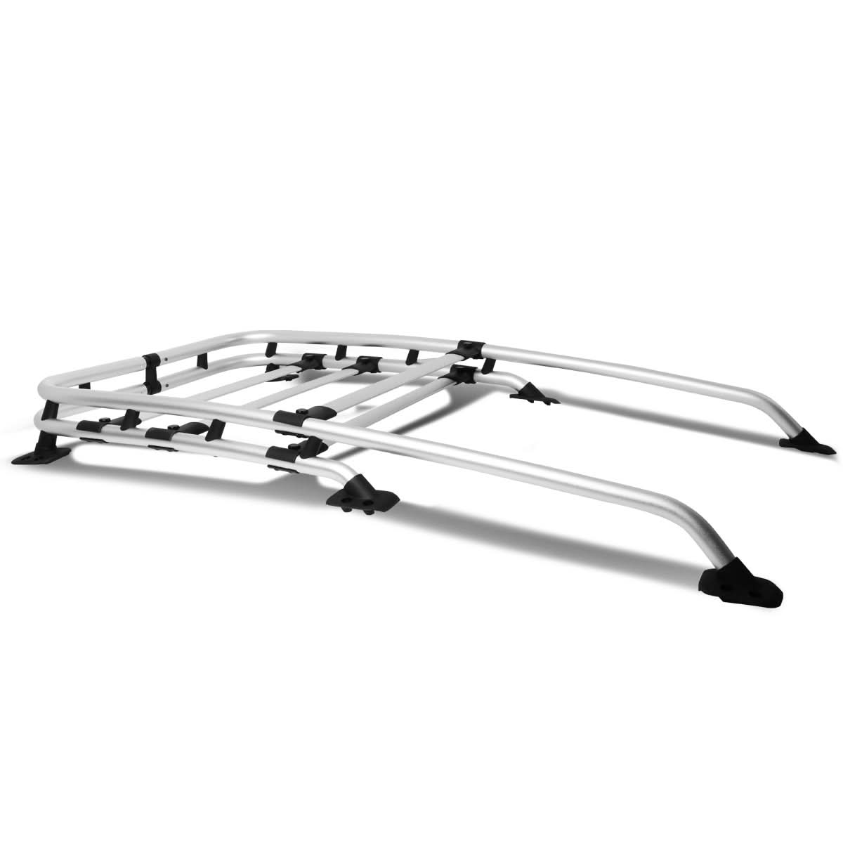 07-13 Toyota FJ Cruiser OE Style Roof Rack Basket Chrome Aluminum