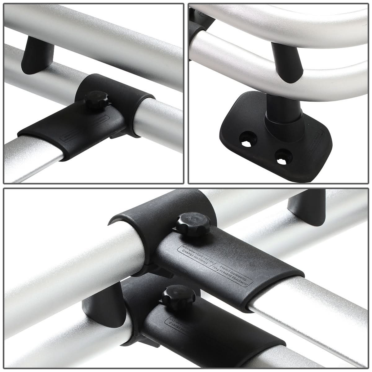 07-13 Toyota FJ Cruiser OE Style Roof Rack Basket Chrome Aluminum