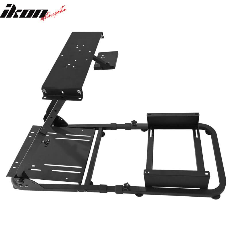 Black Gray Racing Steering Wheel Stand Logitech G29 Thrustmaster