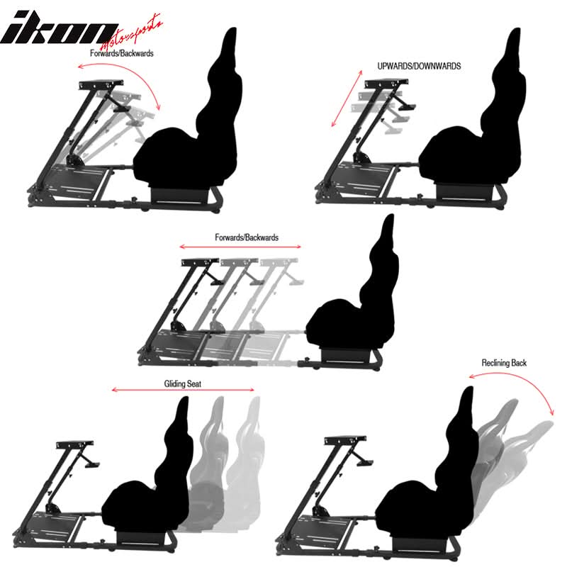 Racing Steering Wheel Stand Black Logitech G29 Thrustmaster Shifter