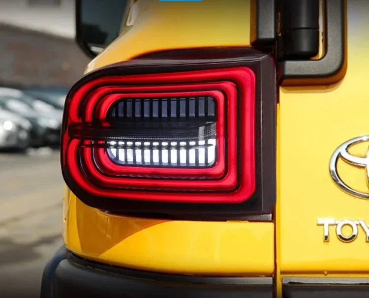 Toyota FJ Cruiser RGB LED Tail Light Assembly with Dynamic Turn Signal 2007 - 2020 (Pair)