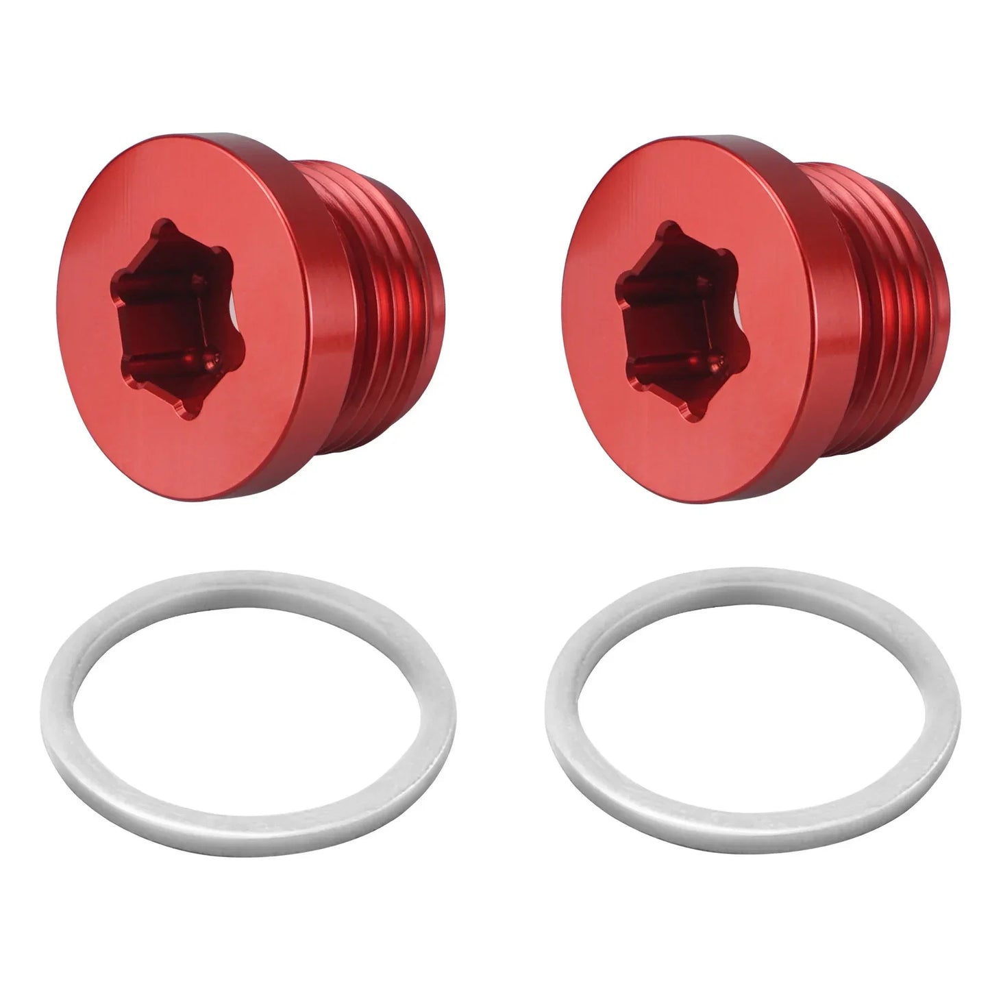 BMW N54 / N55 / S55 Engine Billet Aluminium Oil Thermostat Housing Cover & Plug Kit (Replaces 11617568552)