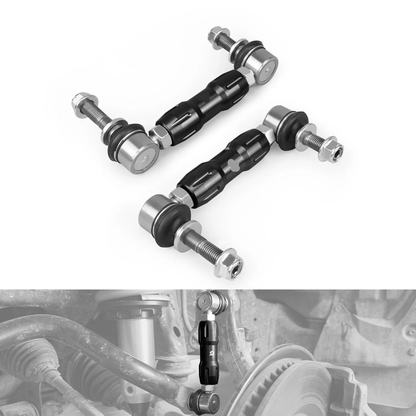Toyota 4Runner / FJ Cruiser Adjustable Front Sway Bar End Links – Billet Aluminum Upgrade