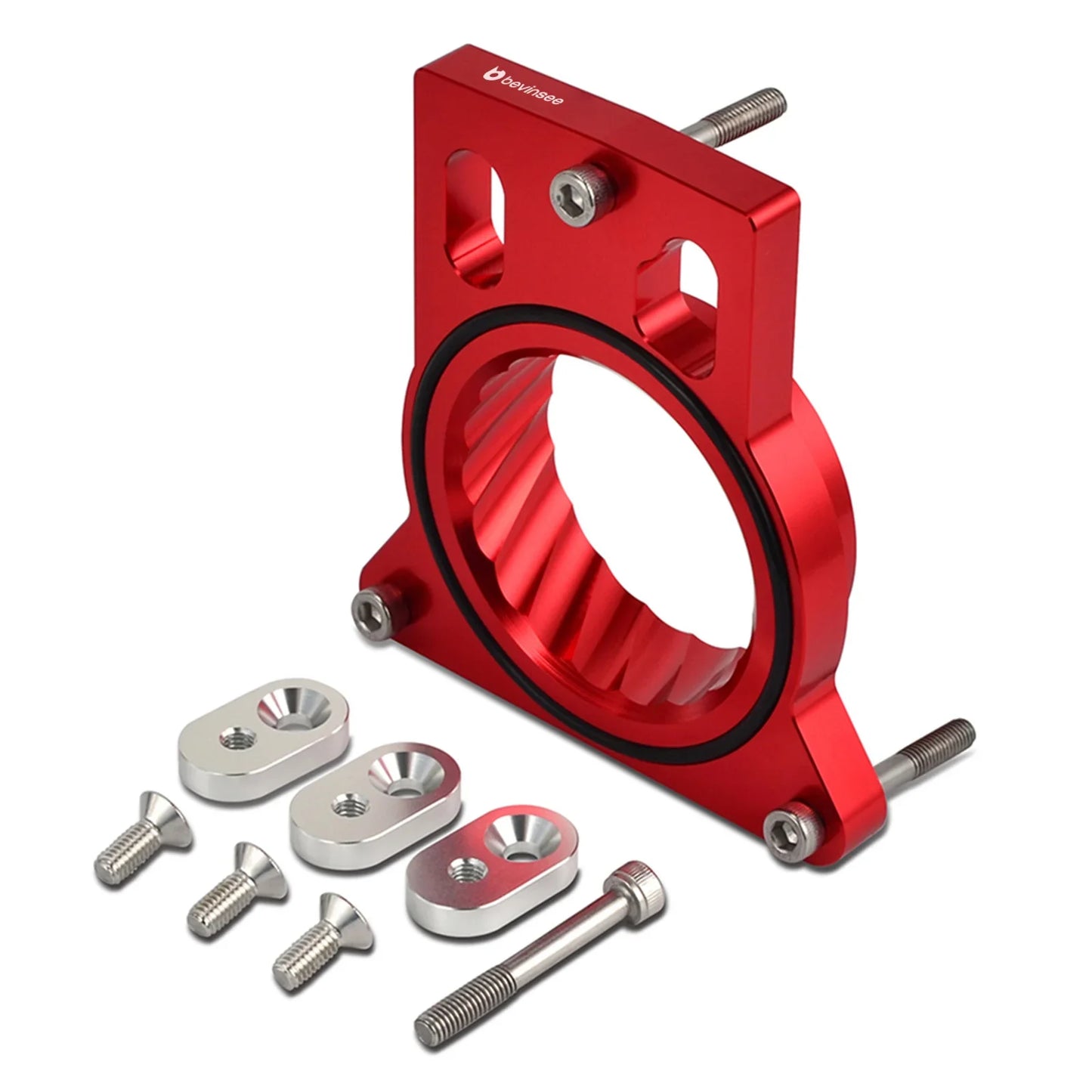 Chevrolet Silverado / Tahoe / Suburban / Avalanche / SSR, GMC Sierra / Yukon, Cadillac Escalade & Hummer H2 Billet Aluminum Throttle Body Spacer 1999 - 2007 (4.8L / 5.3L / 6.0L / 8.1L V8)