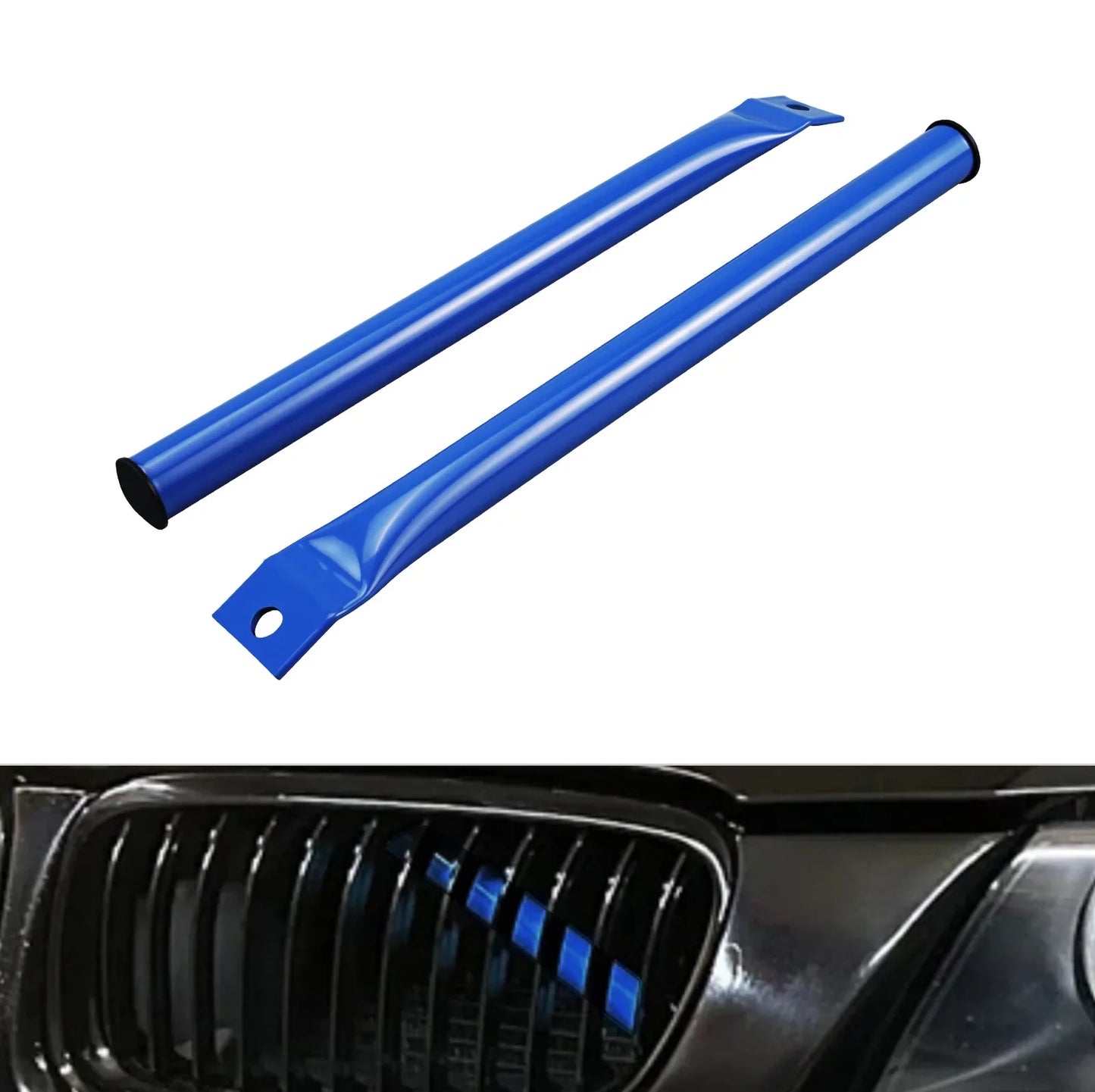 Front Kidney Grille V-Brace Bars for BMW E90 E91 E92 E93 (2006-2013) – Steel Upgrade