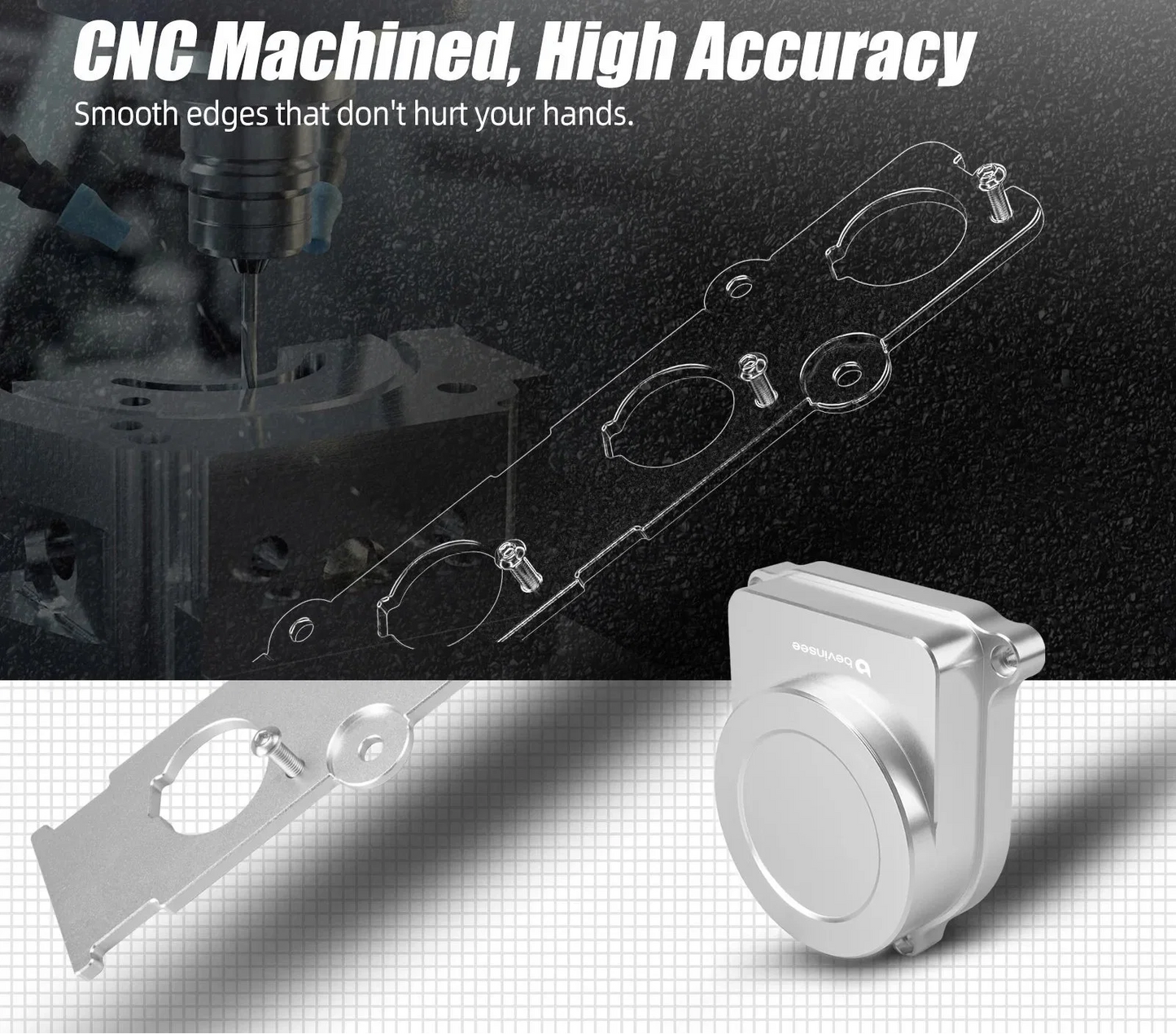 Honda / Acura B-Series VTEC B16 / B18C Engine Coil-On-Plug Adapter Plate & COP Distributor Cap Kit (Excludes GSR / Type-R)