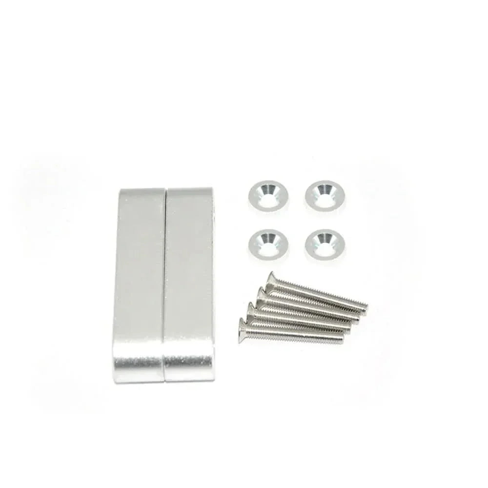 Universal Aluminum Hood Vent Spacer Riser Kit (Black / Purple / Silver)