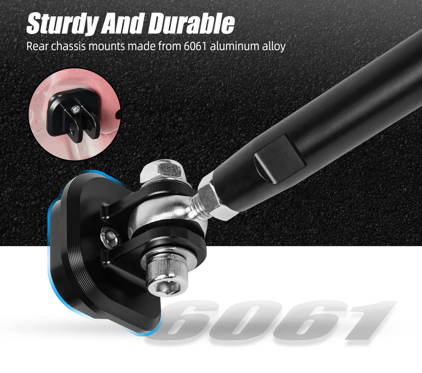 Adjustable Rear Strut Chassis Brace – Audi A3 8V & VW Golf/GTI MK7/MK7.5 Performance Upgrade