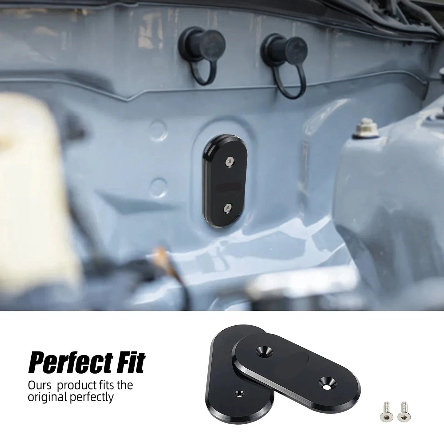 Honda Civic EG / Del Sol / Acura Integra Billet Aluminum Firewall A/C Delete Block Off Cover 1992 - 2001