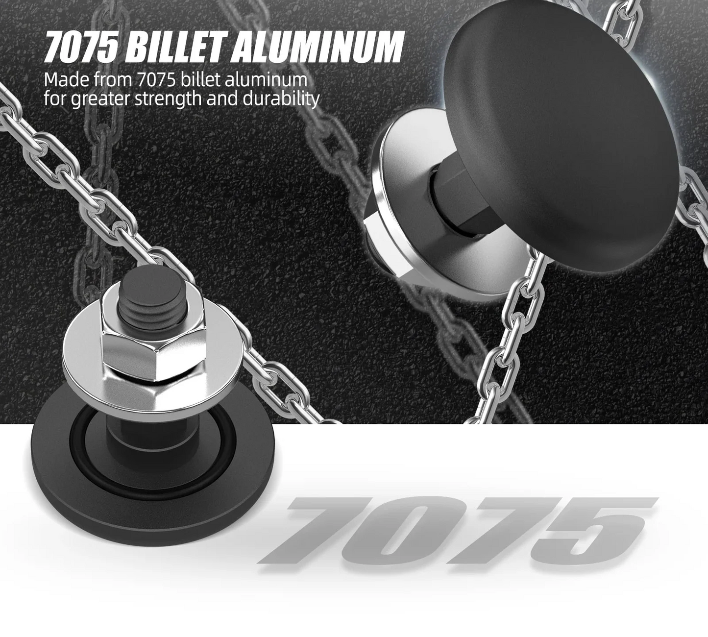 Chevrolet Camaro / Pontiac Firebird Billet Aluminum Rear Hatch Hinge Bolt Kit 20309167 1982 - 1992
