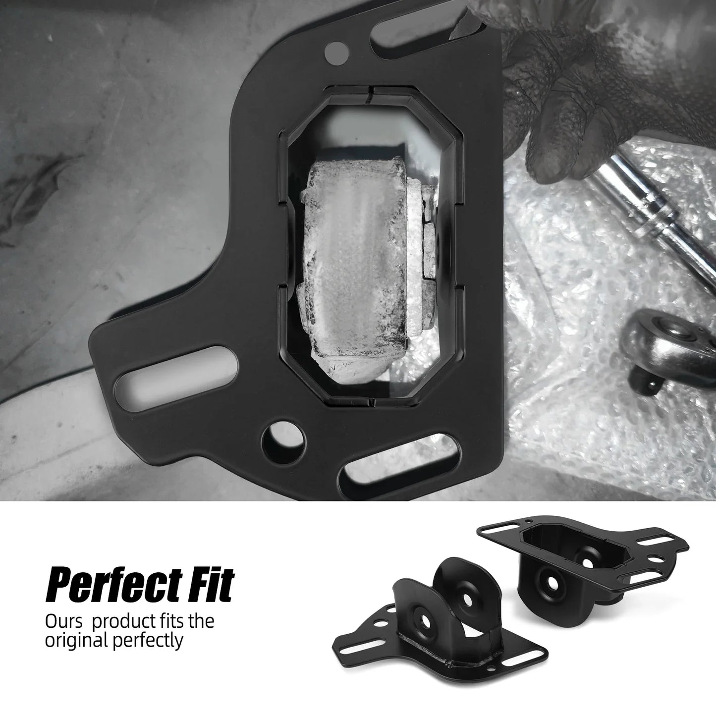 BMW E36 / E46 3 Series & E85 / E86 / E89 Z4 Adjustable Rear Trailing Arm Toe-In Brackets 1992 - 2016 (Excludes E36 Compact / Ti / Z3 / M Variants / Replaces 33303411877 / 33303411878 / 33301096602 / 33301096601)