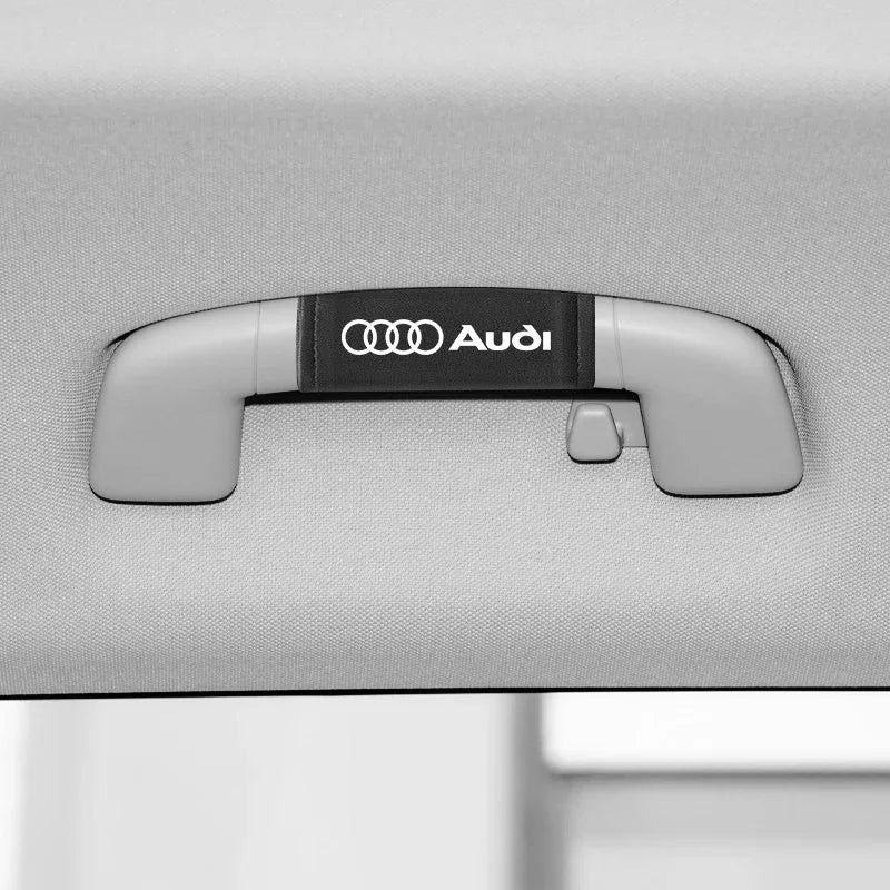 Audi PU Leather Car Roof Handle Protection Pull Glove Cover for A1 / A3 / A4 / A5 / A6 / A8 / S1 / S2 / S3 / S4 / S5 / S6 / S-Line / RS Models (B6 / B8 / C5)