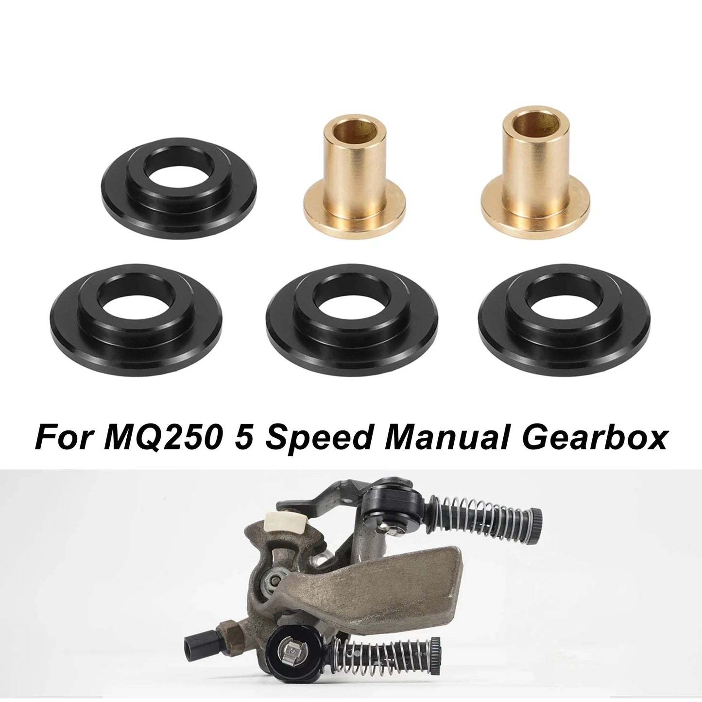 VW Golf MK4 MK5 / Jetta MK4 / Audi A3 Billet Solid Shifter Bushing Kit 2002 - 2006
