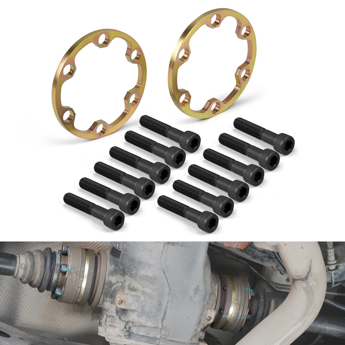 BMW 3 Series E30 E36 E46 E90 E91 E92 E93 / Z Series E85 Steel Driveshaft Spacer Kit 188 Version 1986 - 2012