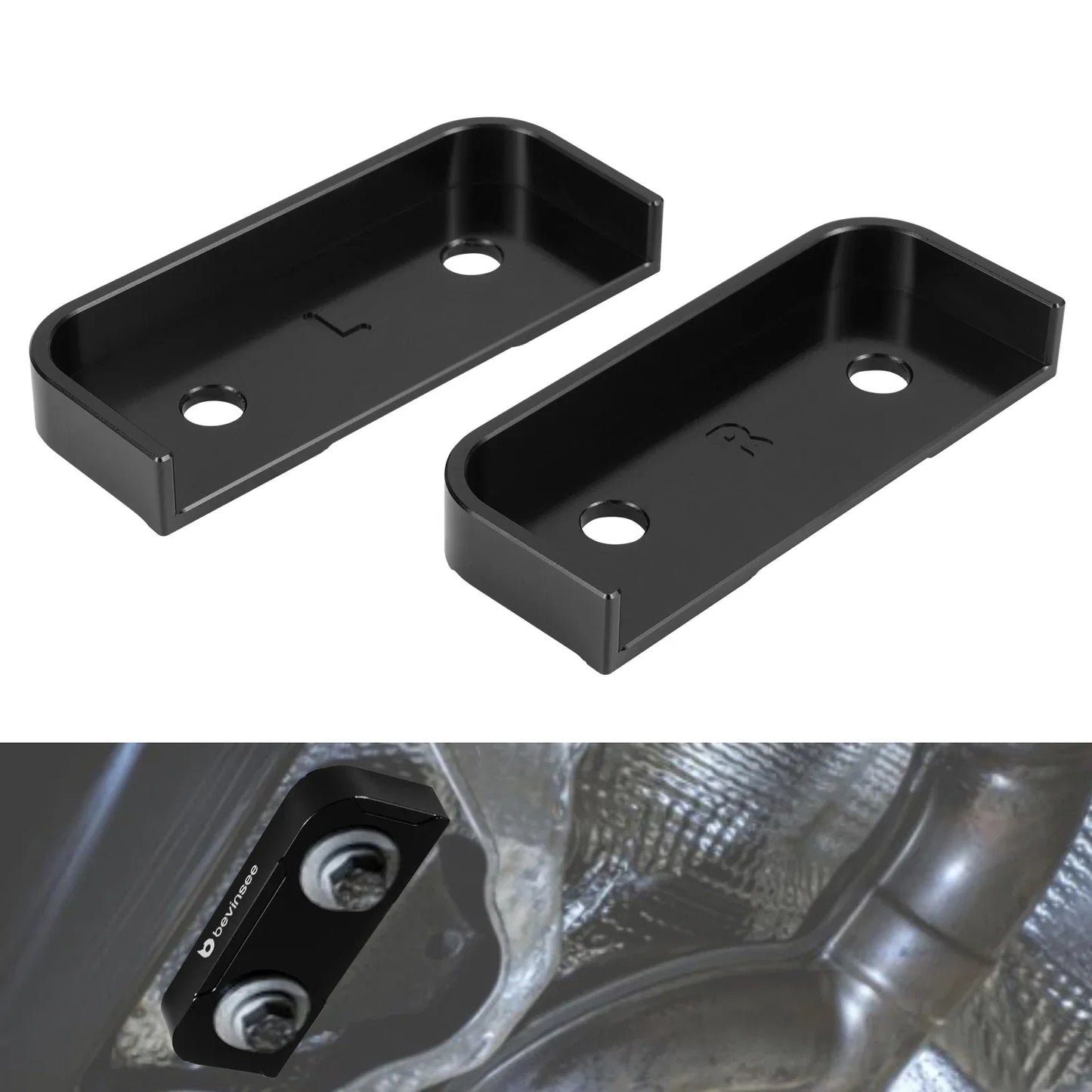 VW Golf R MK7 MK8 / Arteon R / Audi S3 RS3 TT TTRS RSQ3 / Seat Leon / Cupra Ateca Billet Aluminum Prop Shaft Bearing Alignment Kit 2013 - 2021