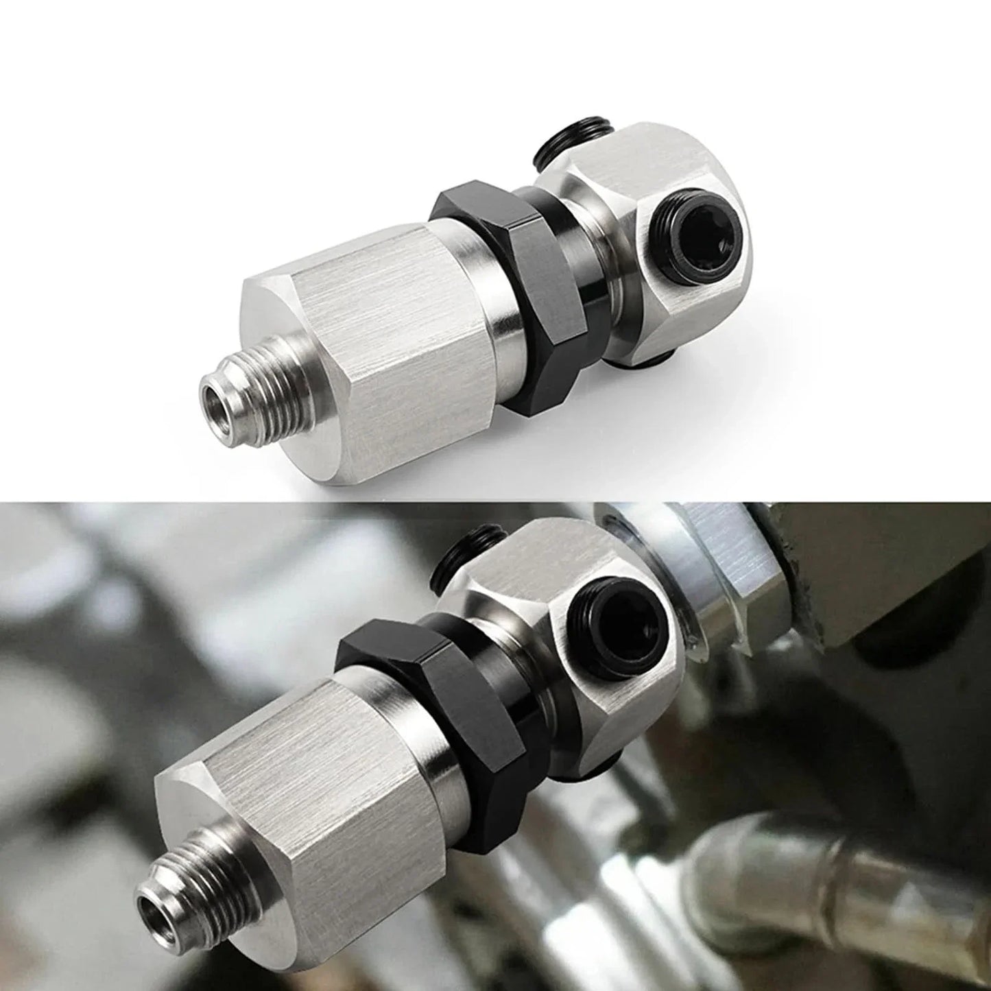 K-Series Oil Pressure Sensor Adapter – 1/8 BSPT Multi-Port Block Adapter