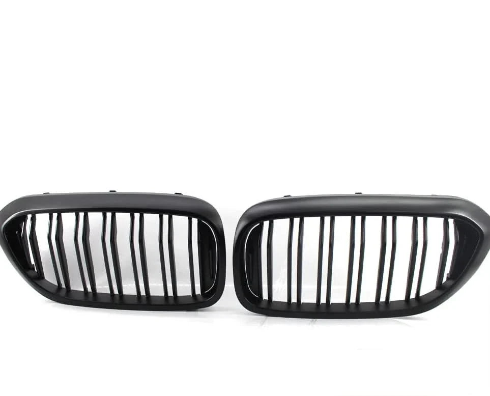 Gloss Black Double Slat Kidney Grille for BMW 5 Series G30 G31 520i 530i 540i M5 (2017–2020) – Front Racing Grilles Upgrade