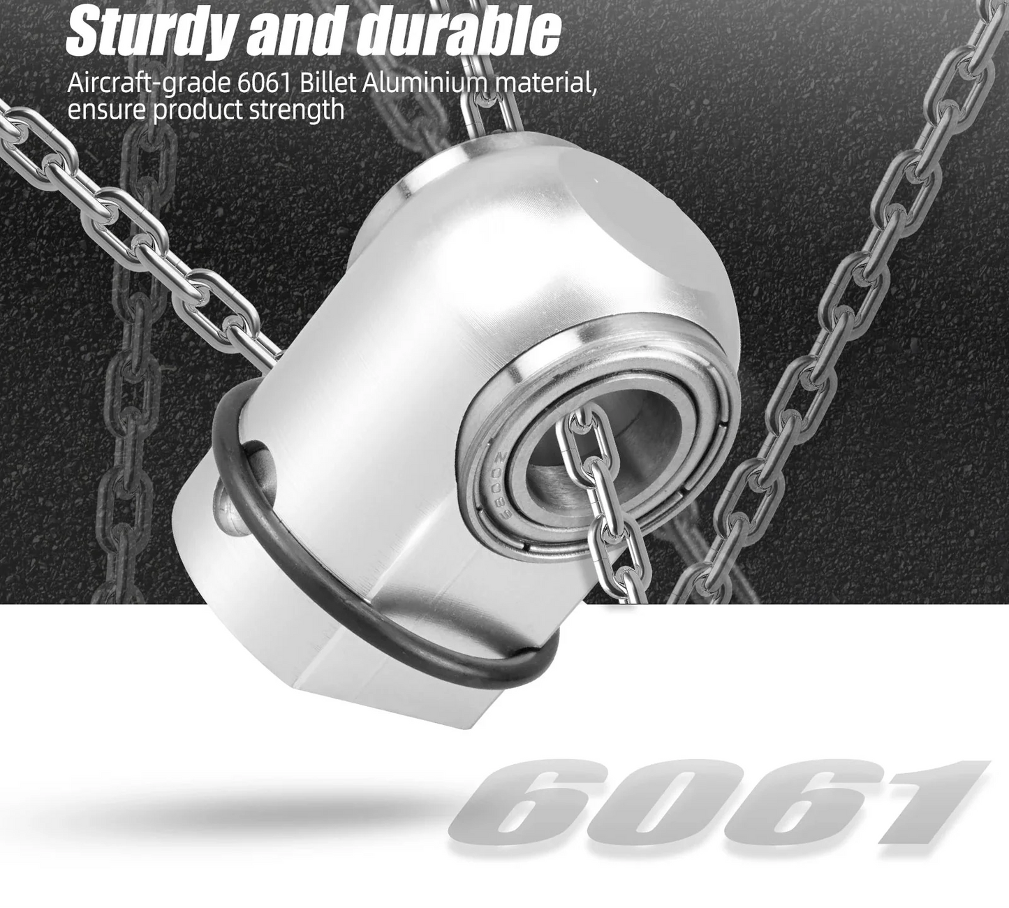 Aluminium Selector Rod Joint for BMW E36 E46 E90 E92 E39 E60 E87 F20 F30 F10 F32 F36 G20 G30 Z4 E85 E86 E89, Replace 25117580281