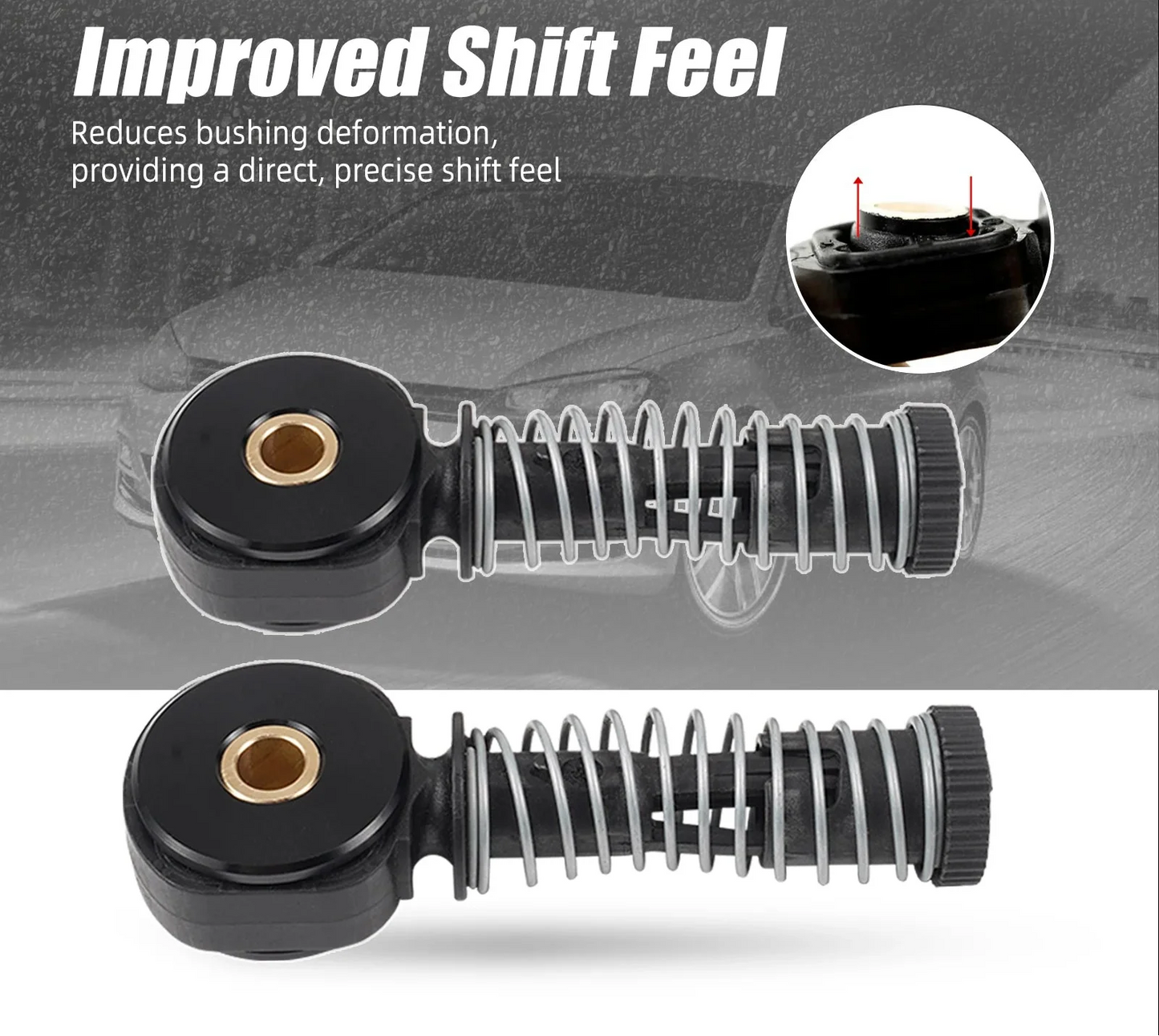 VW Golf MK4 MK5 / Jetta MK4 / Audi A3 Billet Solid Shifter Bushing Kit 2002 - 2006