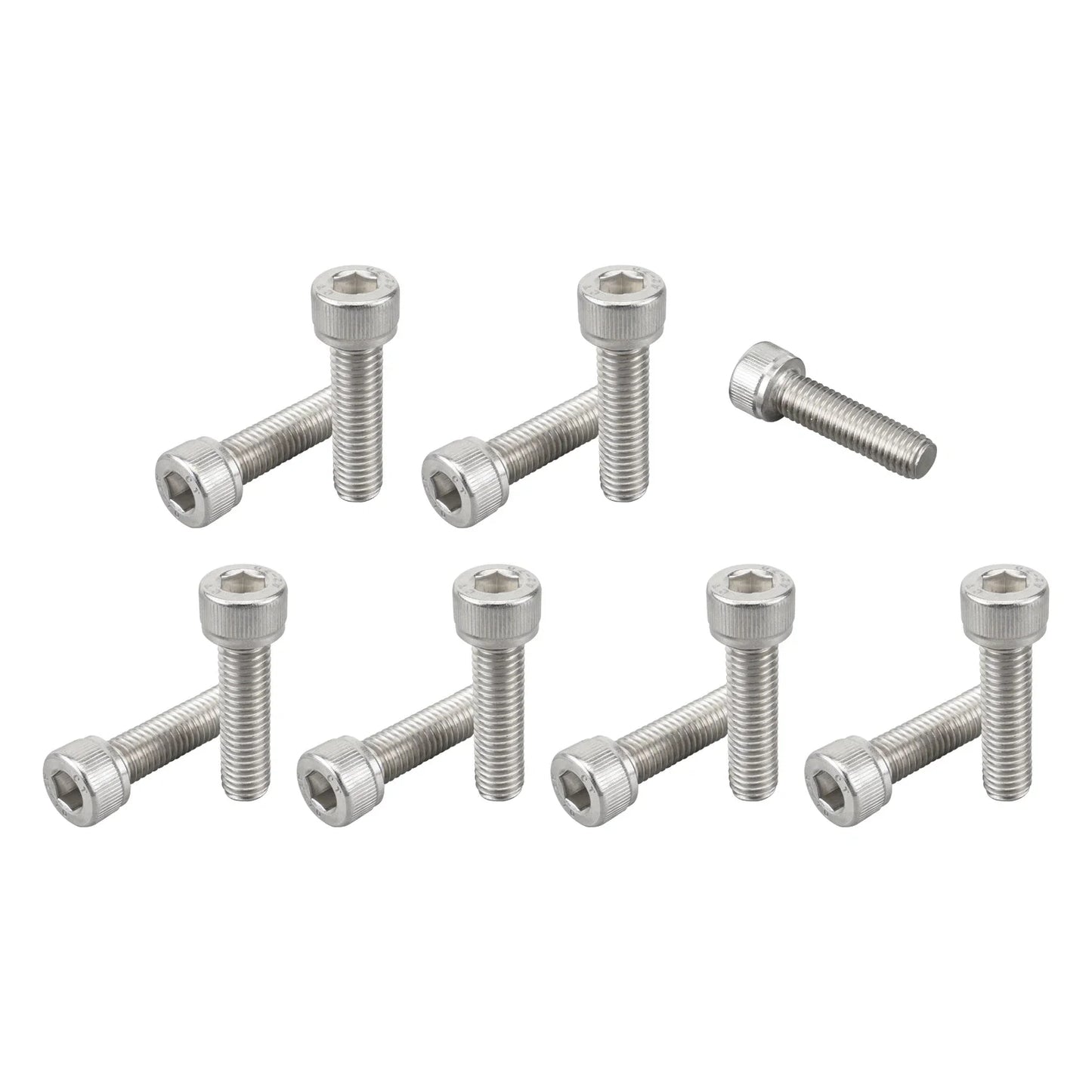 Chevy LS / LSX V8 Stainless Steel Oil Pan Bolt Kit for LS1 / LS2 / LS3 / LS6 / LS7 & Vortec 4.8L / 5.3L / 6.0L / 6.2L Truck Engines (Gen III / Gen IV)