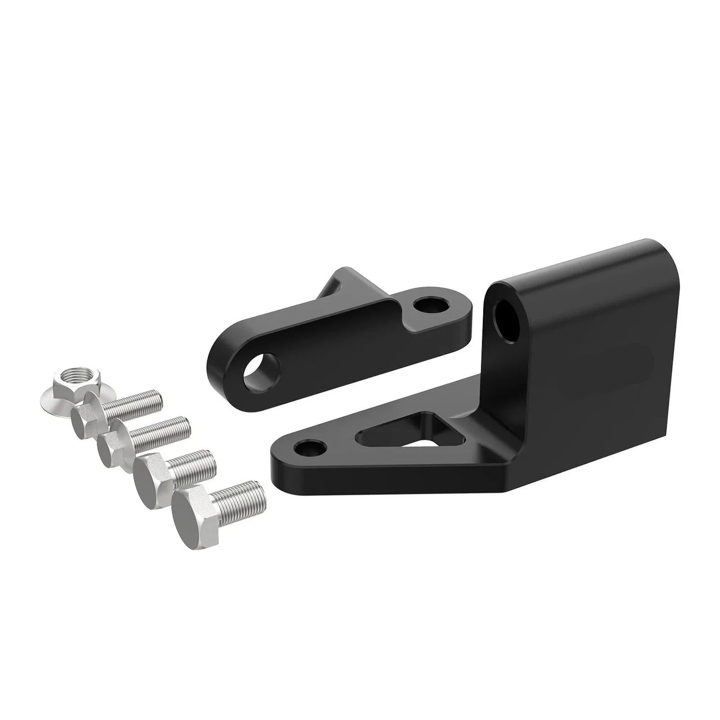 Jeep Wrangler TJ & Cherokee XJ 4.0L Inline-6 Billet Aluminum Alternator Relocation Bracket Kit 1996 - 2002