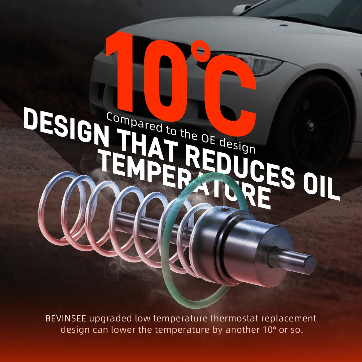 BMW N54 N55 Low Temp Oil Thermostat – Performance Cooling Upgrade (335i 135i 535i M235i)