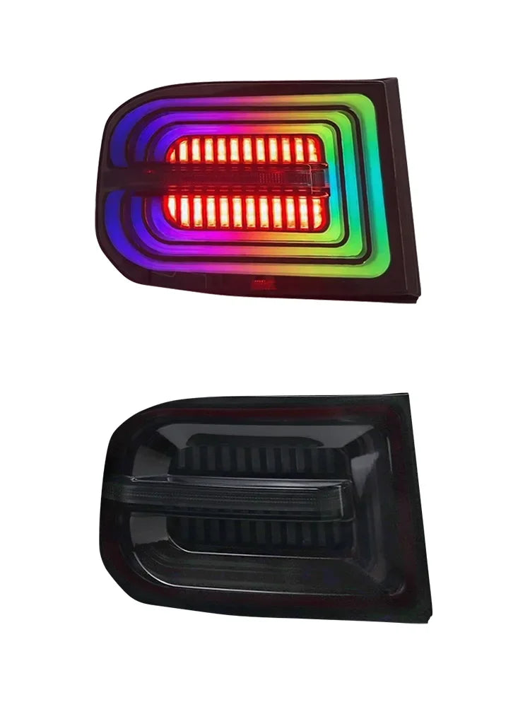 Toyota FJ Cruiser RGB LED Tail Light Assembly with Dynamic Turn Signal 2007 - 2020 (Pair)