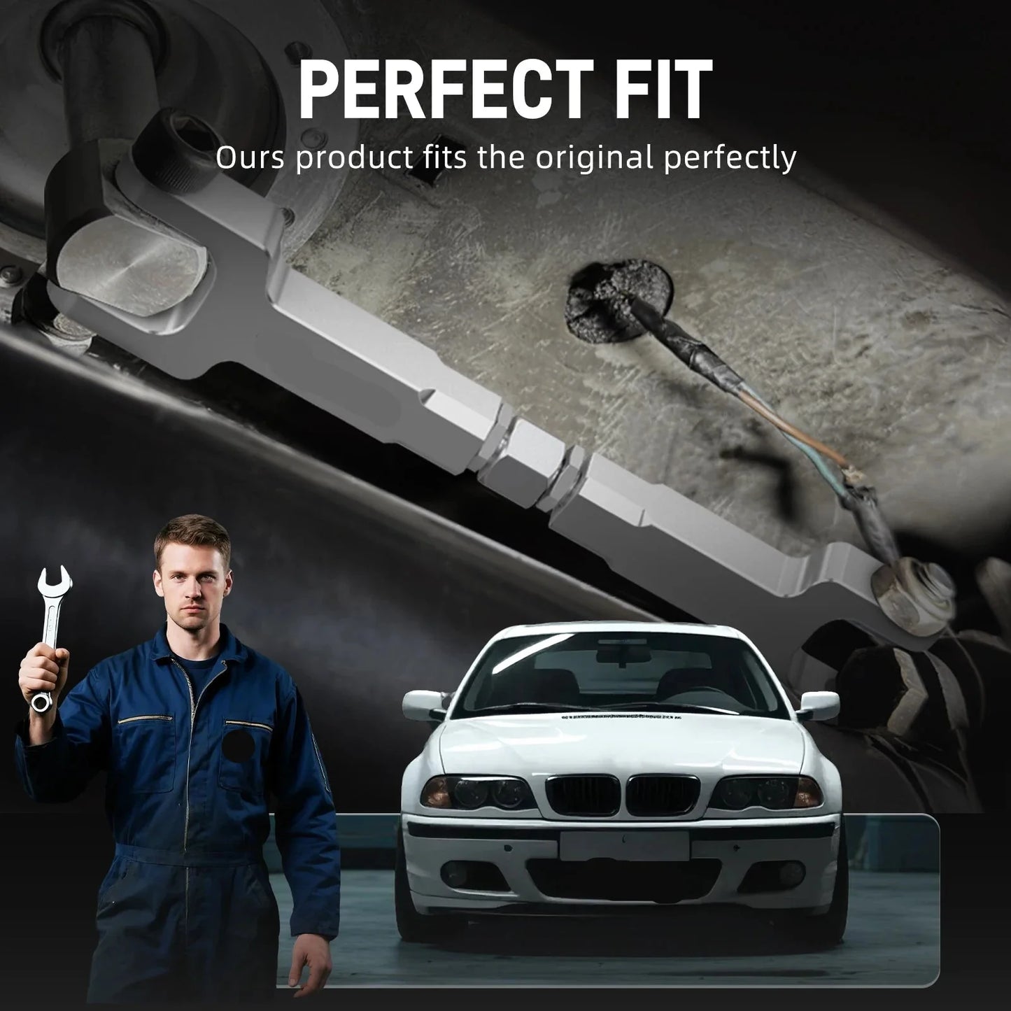 BMW E46 Adjustable DSSR Short Shifter Kit with Selector Rod Joint (Manual Transmission)