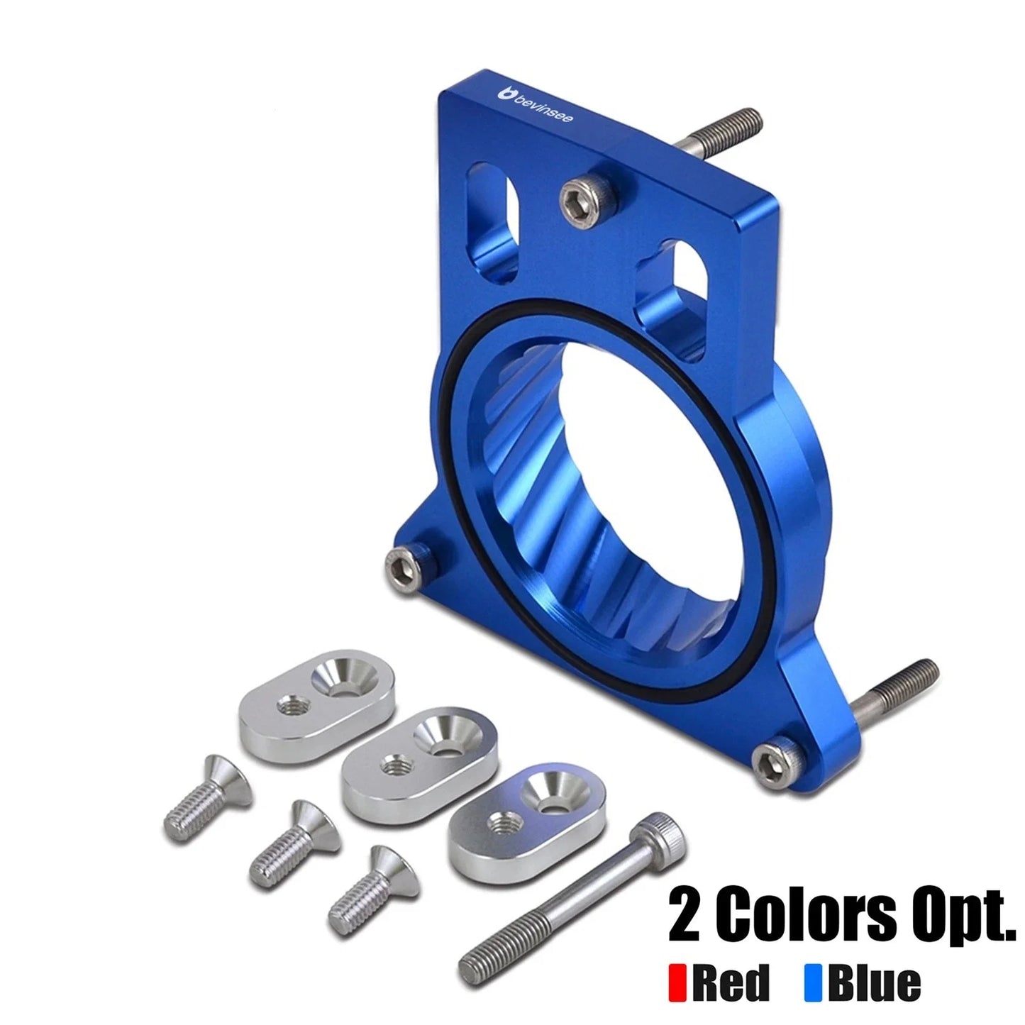 Chevrolet Silverado / Tahoe / Suburban / Avalanche / SSR, GMC Sierra / Yukon, Cadillac Escalade & Hummer H2 Billet Aluminum Throttle Body Spacer 1999 - 2007 (4.8L / 5.3L / 6.0L / 8.1L V8)