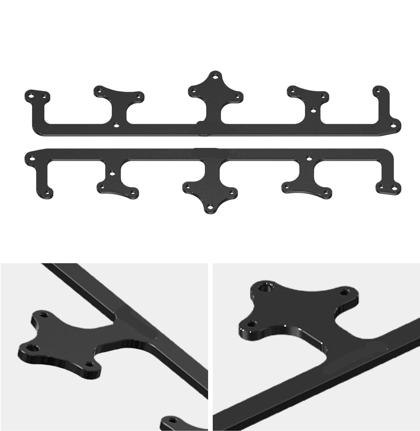 LS1 LS2 LS3 LS6 LM7 LQ4 LQ9  Billet Aluminum Square Coil Bracket Kit D585 Heat-Sink