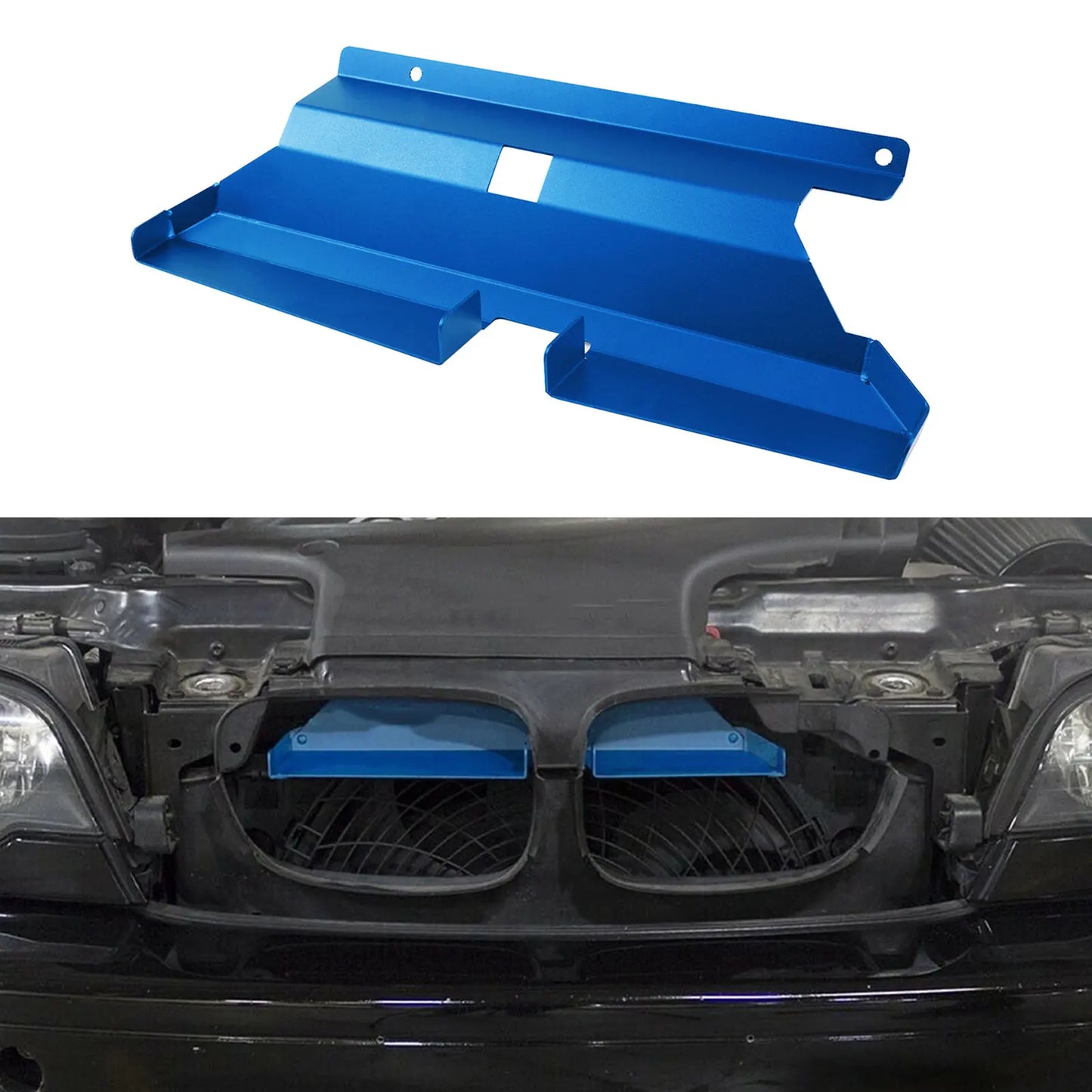 Air Intake Scoop for BMW E46 3 Series (1999-2006) – Aluminum Cold Air Duct