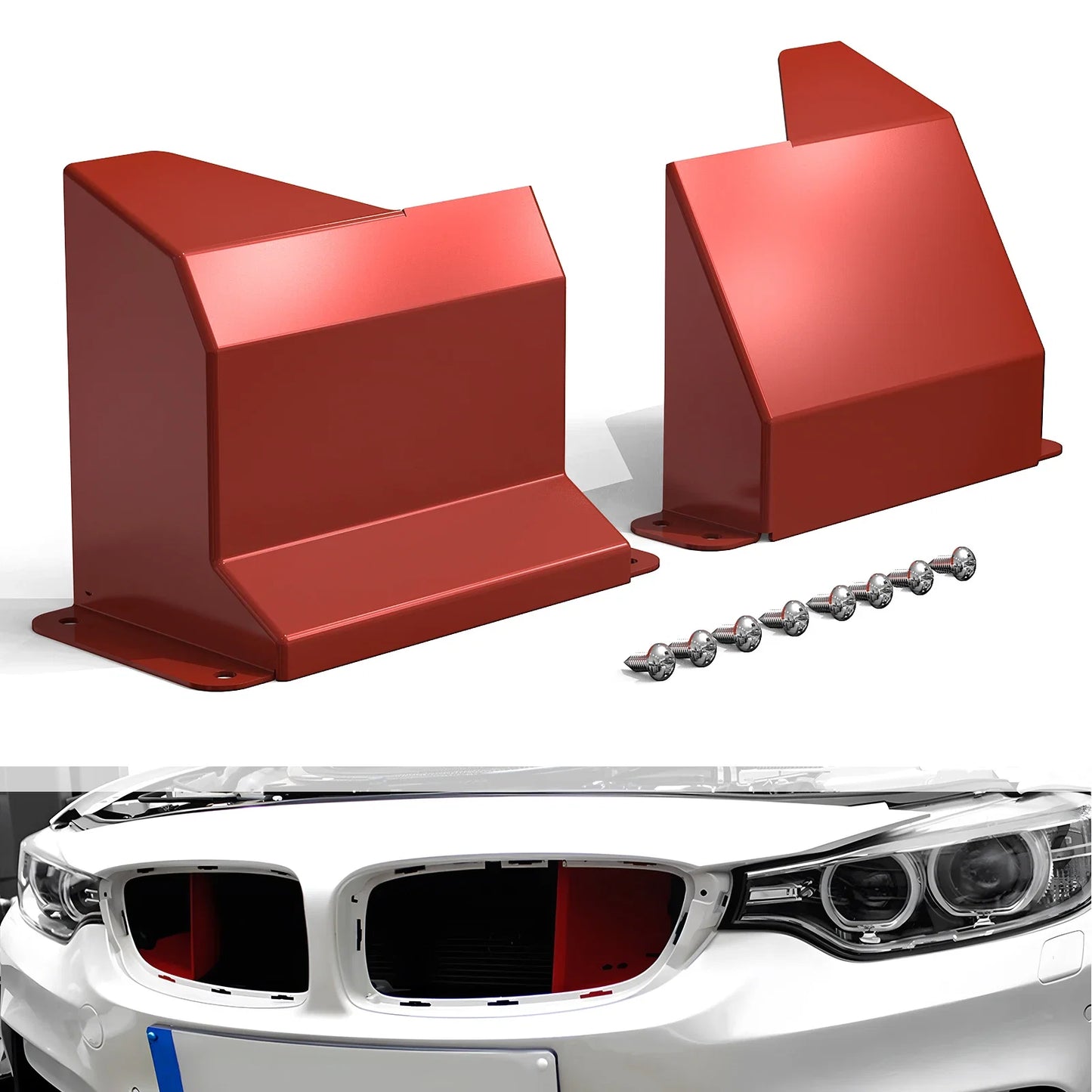 Air Intake Scoops for BMW F20 F30 F32 F36 F87 – Aluminum Cold Air Duct Upgrade