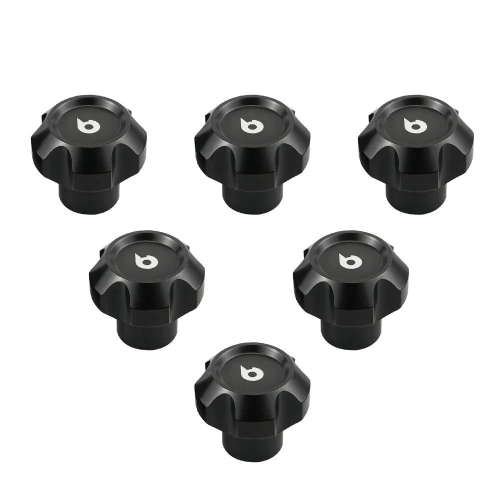Jeep CJ-5 / CJ-7 / CJ-8 Billet Aluminium Dash Knob Set 1976 - 1986 (6-Piece Set)