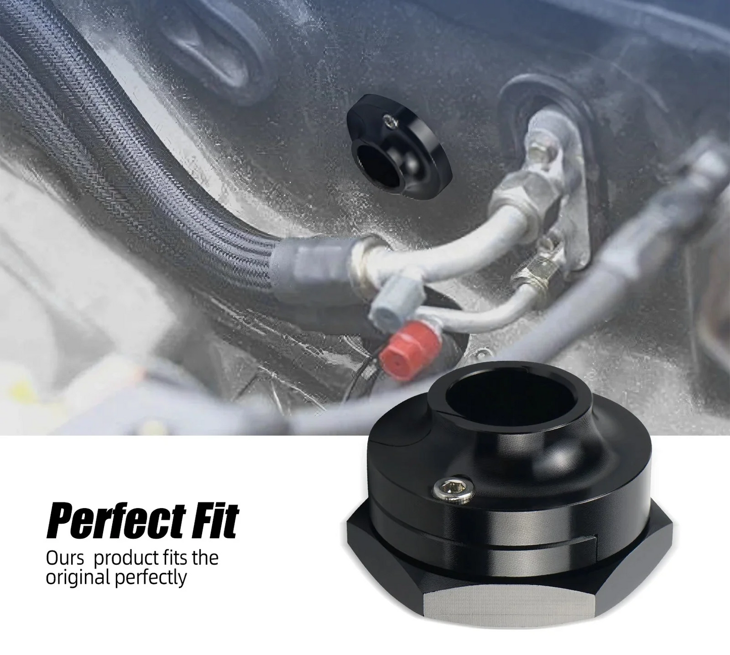 Honda Civic EF / EG / EK & Acura Integra DC2 Billet Aluminum 0.65" Firewall Wiring Harness Grommet (Engine Swap / K-Swap / Wiring Pass-Through)
