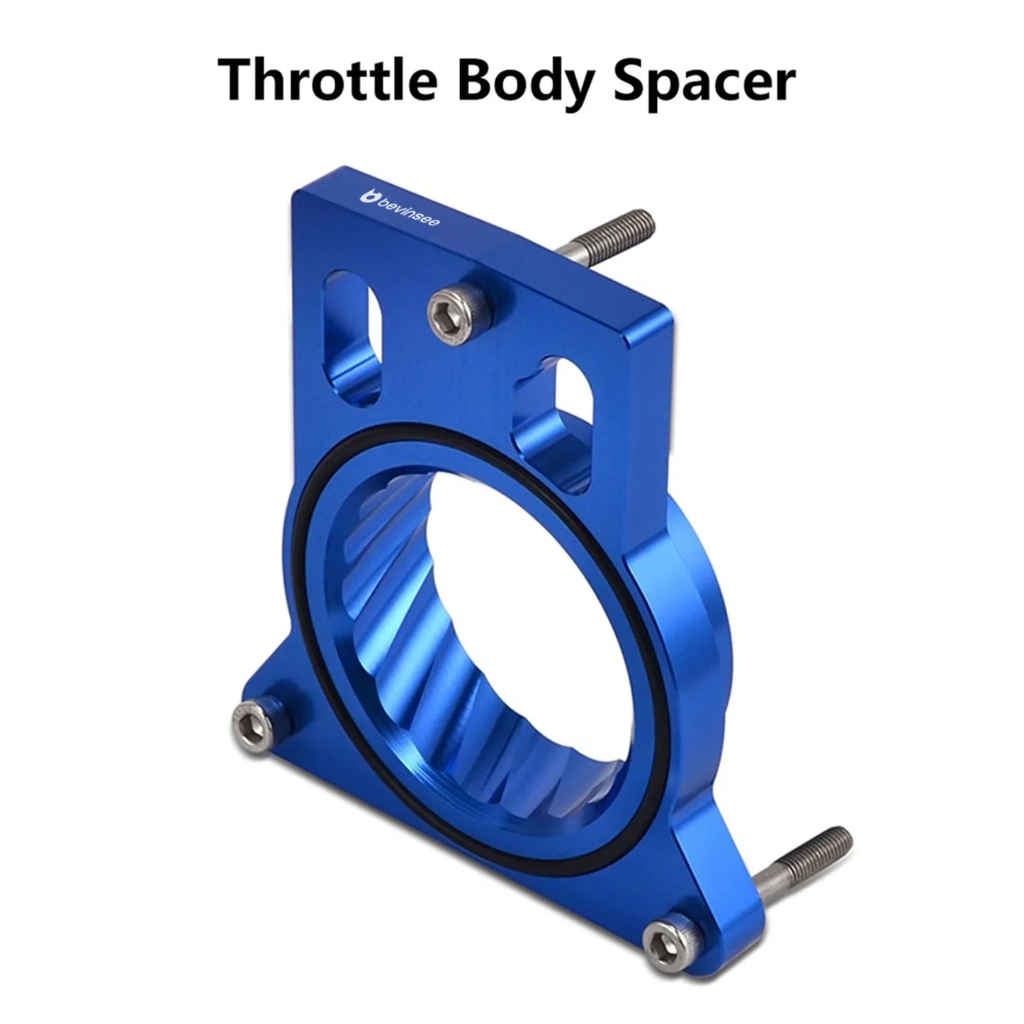 Chevrolet Silverado / Tahoe / Suburban / Avalanche / SSR, GMC Sierra / Yukon, Cadillac Escalade & Hummer H2 Billet Aluminum Throttle Body Spacer 1999 - 2007 (4.8L / 5.3L / 6.0L / 8.1L V8)