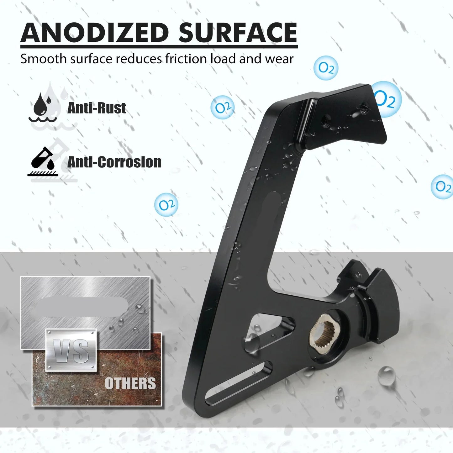 VW Golf MK5 MK6 MK7 MK8 GTI R / Audi A3 S3 TT / Seat Leon / Skoda Octavia Billet Aluminum Adjustable Short Shifter Arm 6-Speed MQ350