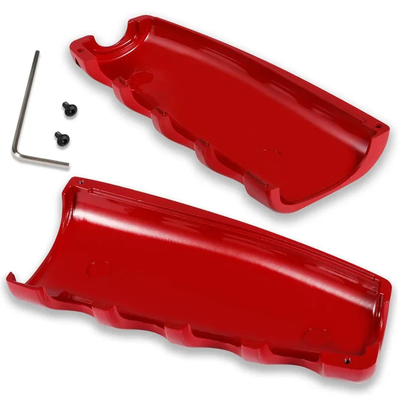 Ford Mustang Aluminum Alloy Handbrake Cover / Parking Brake Handle Grip Sleeve 2015 - 2021