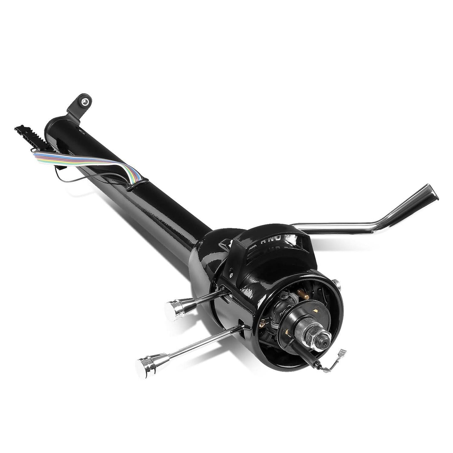 Universal 28" Black Steering Wheel Column - Automatic