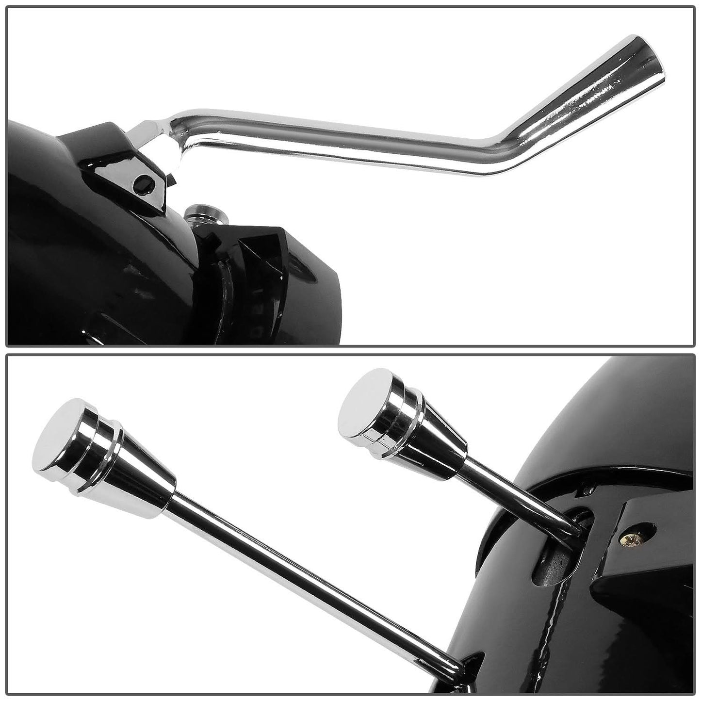 Universal 28" Black Steering Wheel Column - Automatic
