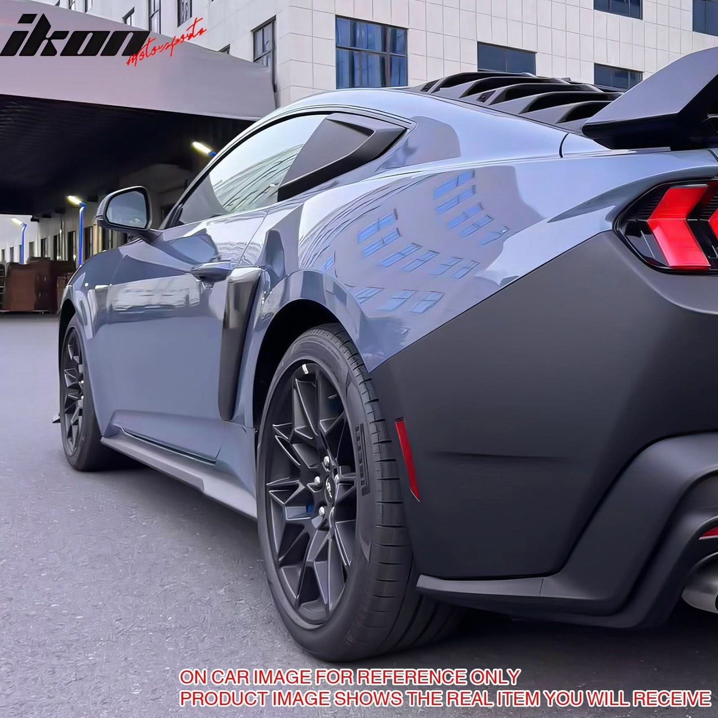 2024-2025 Ford Mustang IKON Carbon Fiber Paint Fender Door Vent ABS