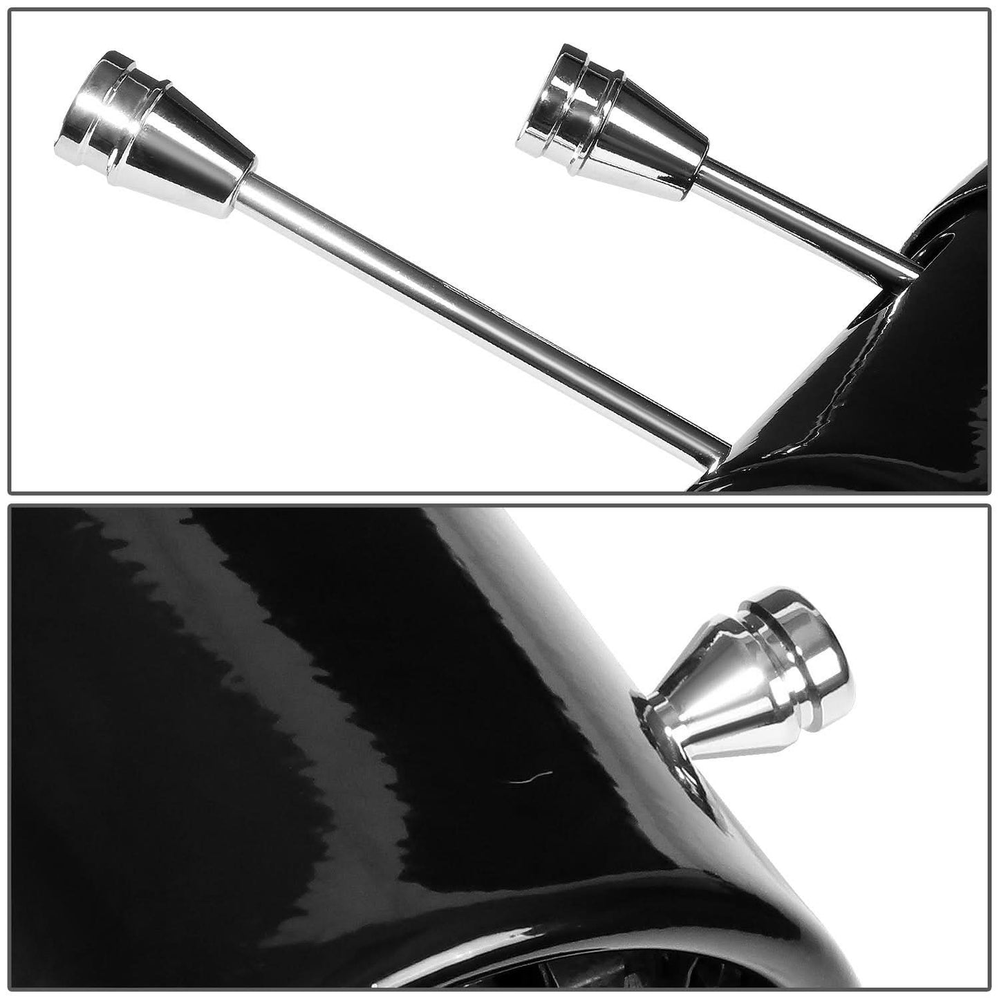 Manual Steering Wheel Column 28 Inch Black