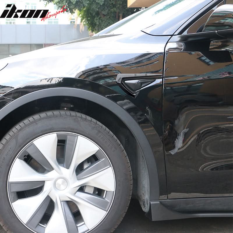 2020-2023 Tesla Model Y Side Fender Camera Vent Trim ABS Plastic