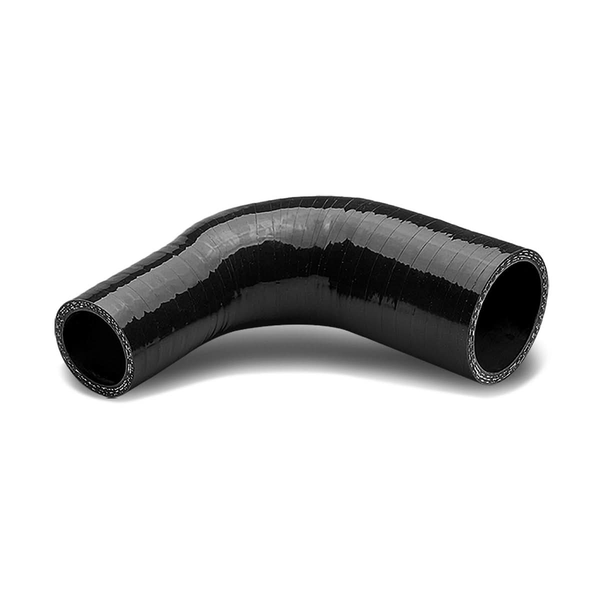 1.00" to 1.25" 90 Degree Silicone Reducer Hose 3-Ply Black