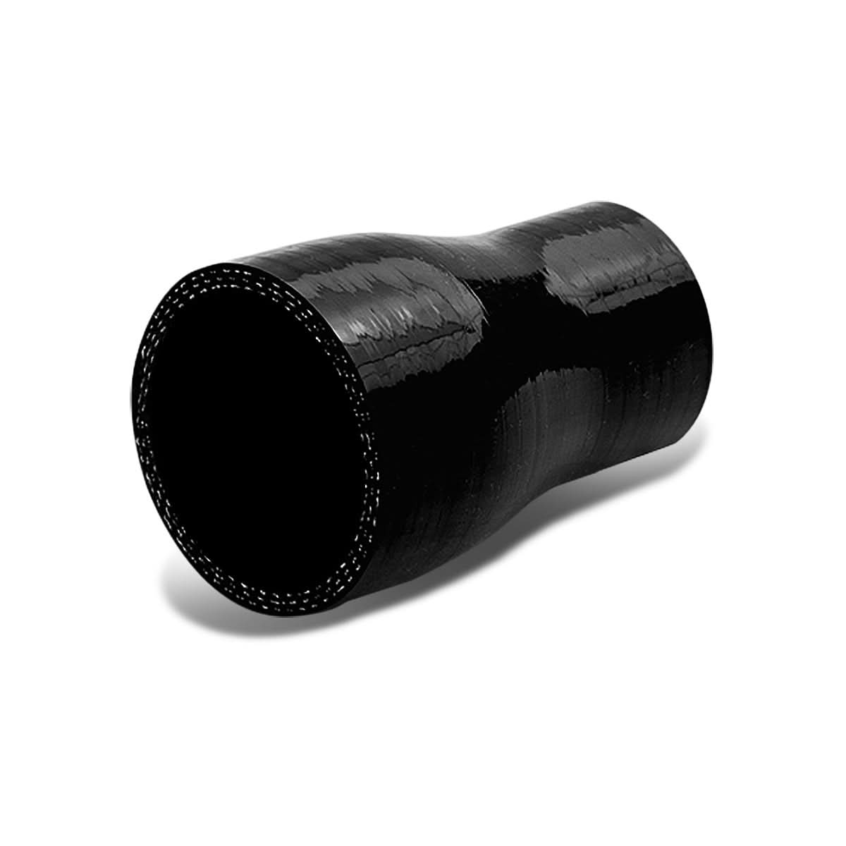 Silicone 3-Ply Reducer Hose 1.75" to 2.00" Black