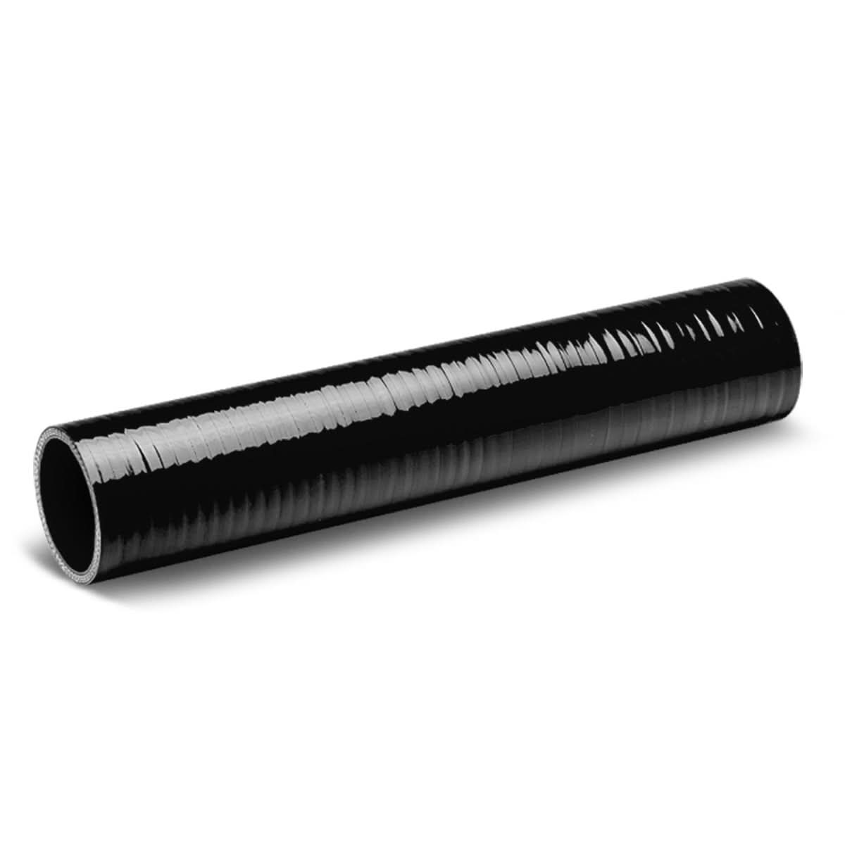 2.00" x 12" Black Silicone Hose - 3-Ply Construction
