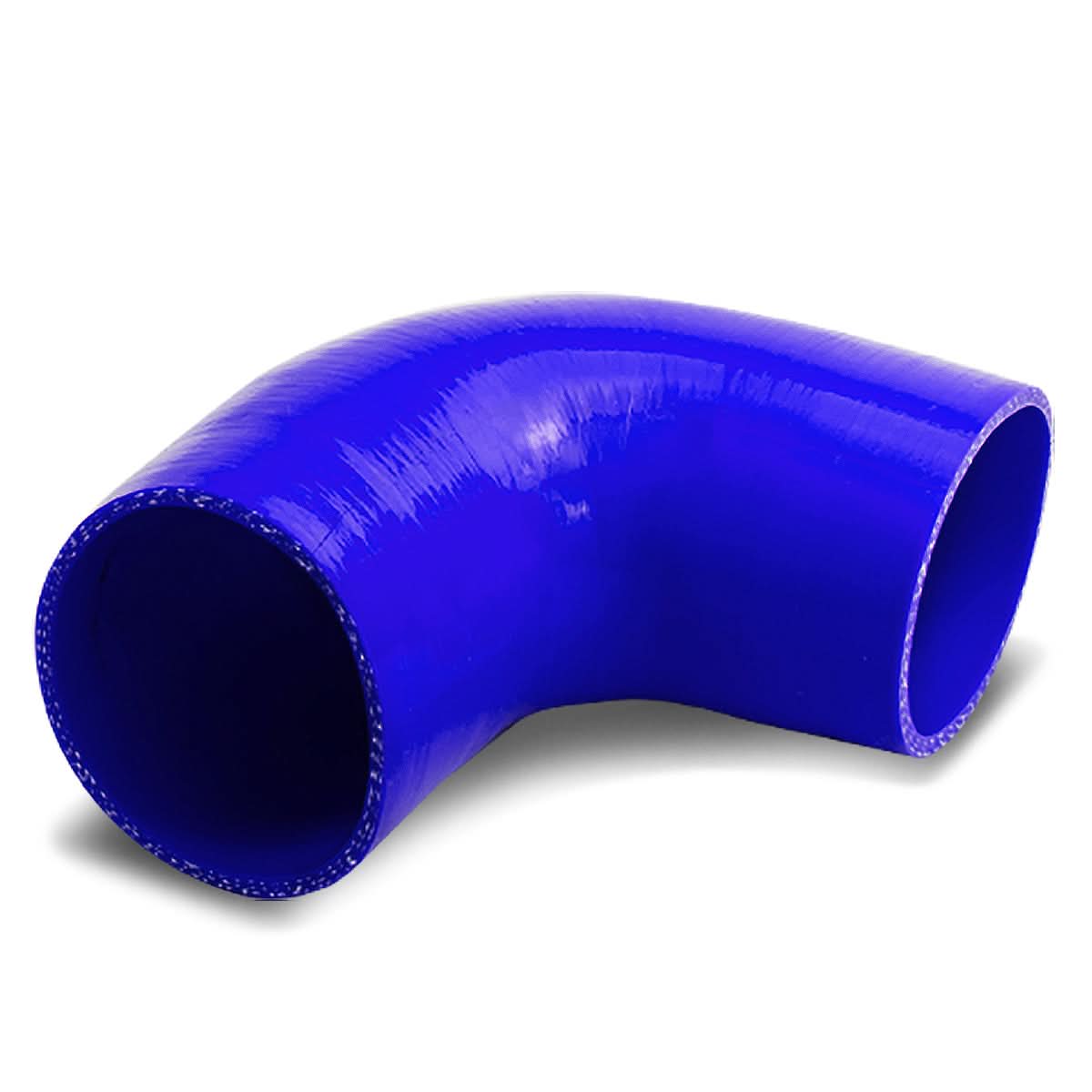 2.00" to 2.50" 90 Degree Silicone Reducer Hose - Blue