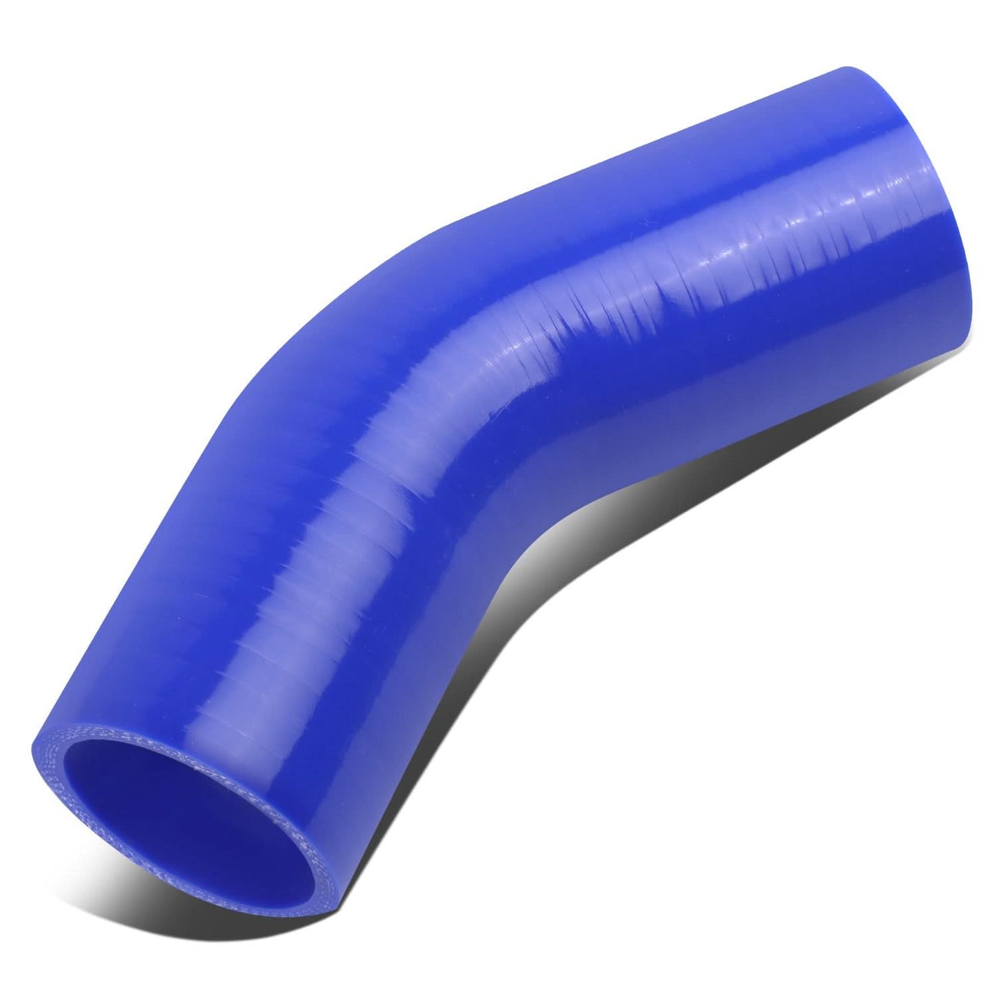 2.00" Silicone Hose - 3-PLY with 45 Degree Bend - Blue