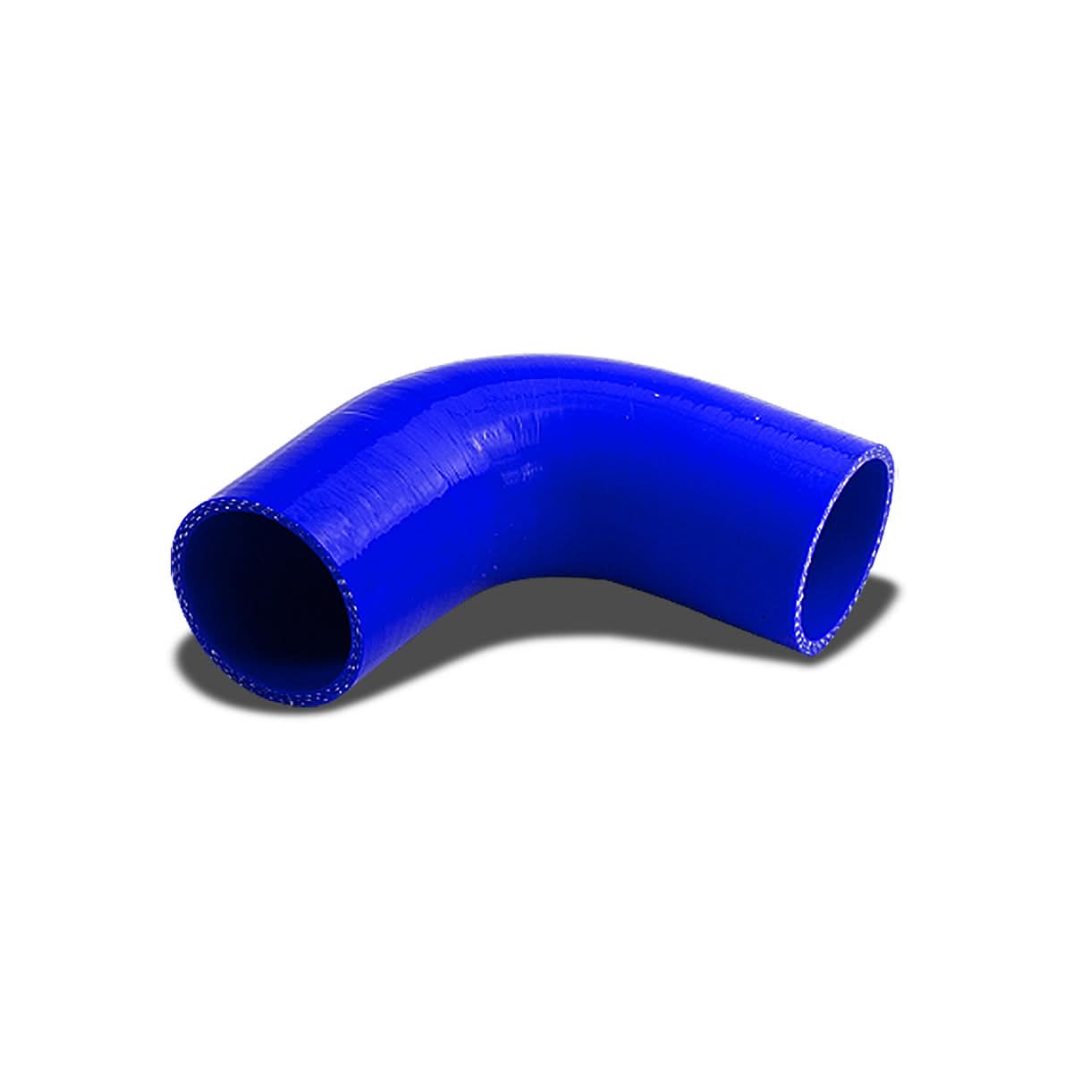 2.00" 90 Degree Silicone Hose 3-Ply Blue